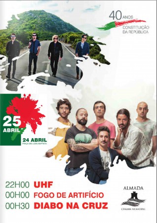 24-4-2016 - Espectáculo musical com os UHF e Diabo na Cruz